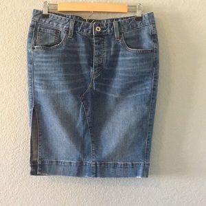 Jean skirt